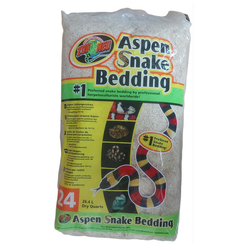 Litière pour serpents aspen de zoo med de 26.4 litres
