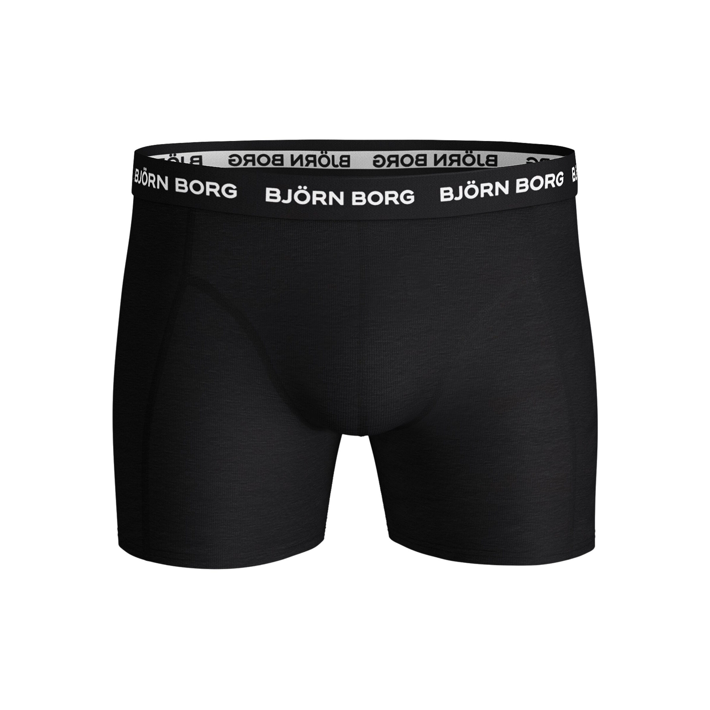 Björn Borg Solid Sammy Caleçon Pack De 5 Hommes - Noir , Blanc