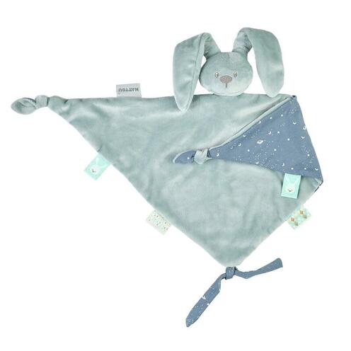 Maxi doudou Lapidou Glow avec motif imprimé vert de gris - NATTOU
