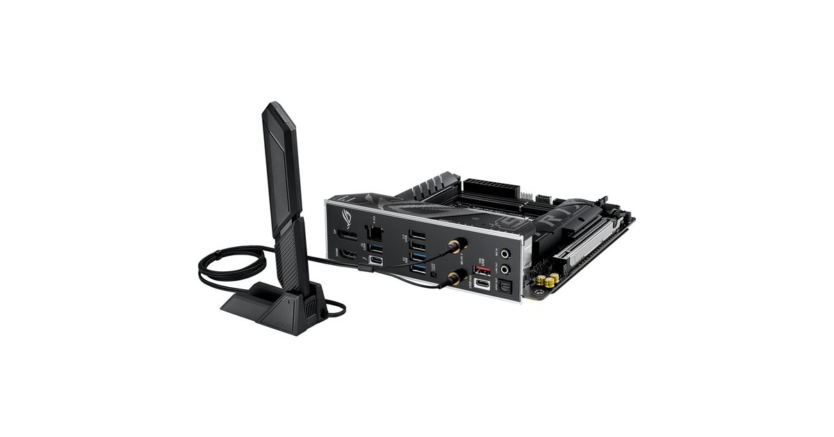 ASUSROG STRIX B860-I GAMING WIFI socket 1851 moederbord  (RAID, 2.5 Gb-LAN, Wi-Fi 7, BT, Sound, Mini-ITX)