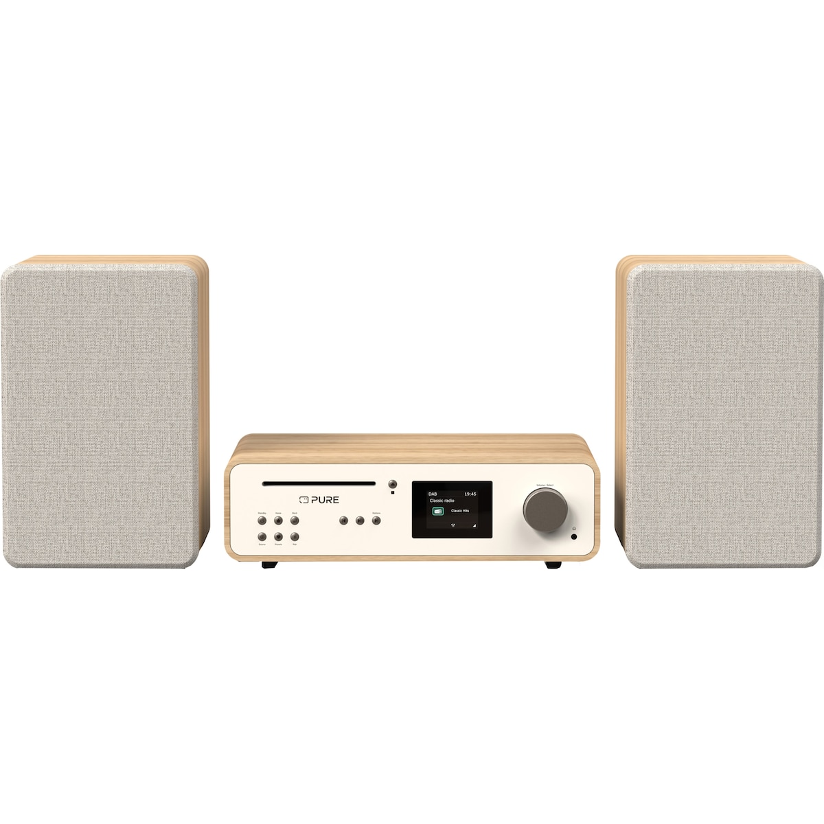 Pure Classic Stereo micro Hi-Fi system (bomull)