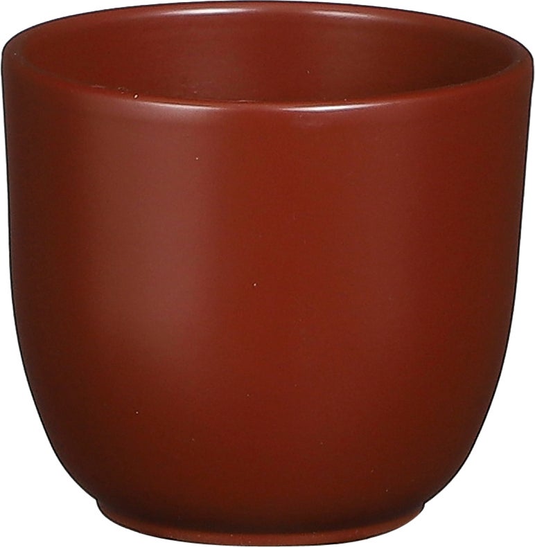 Mica Decorations bloempot Tusca donkerbruin D 10 H 9 cm