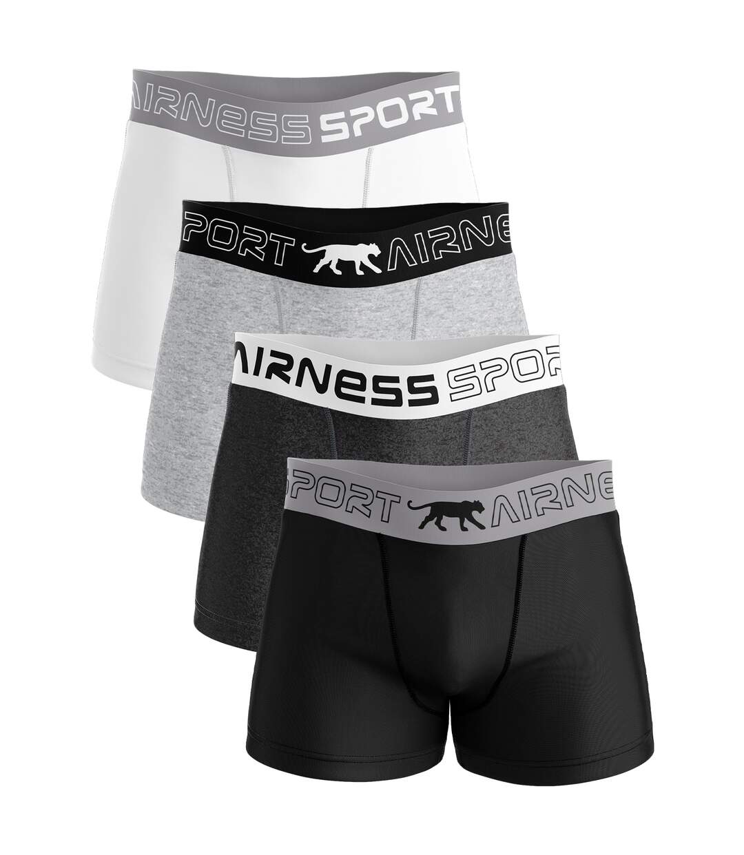 Boxers MULTI GREY (lot de 4)