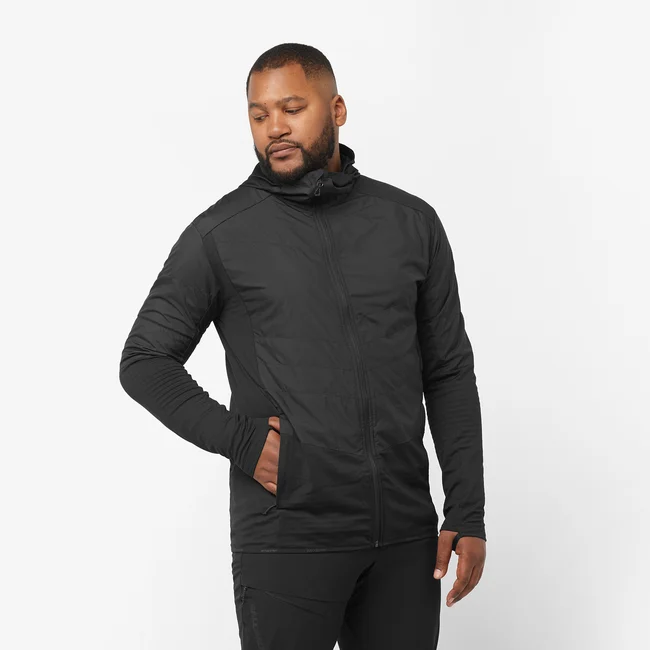 OUTLINE ALL SEASON HYBRID  Midlayer-Kapuzenjacke Herren