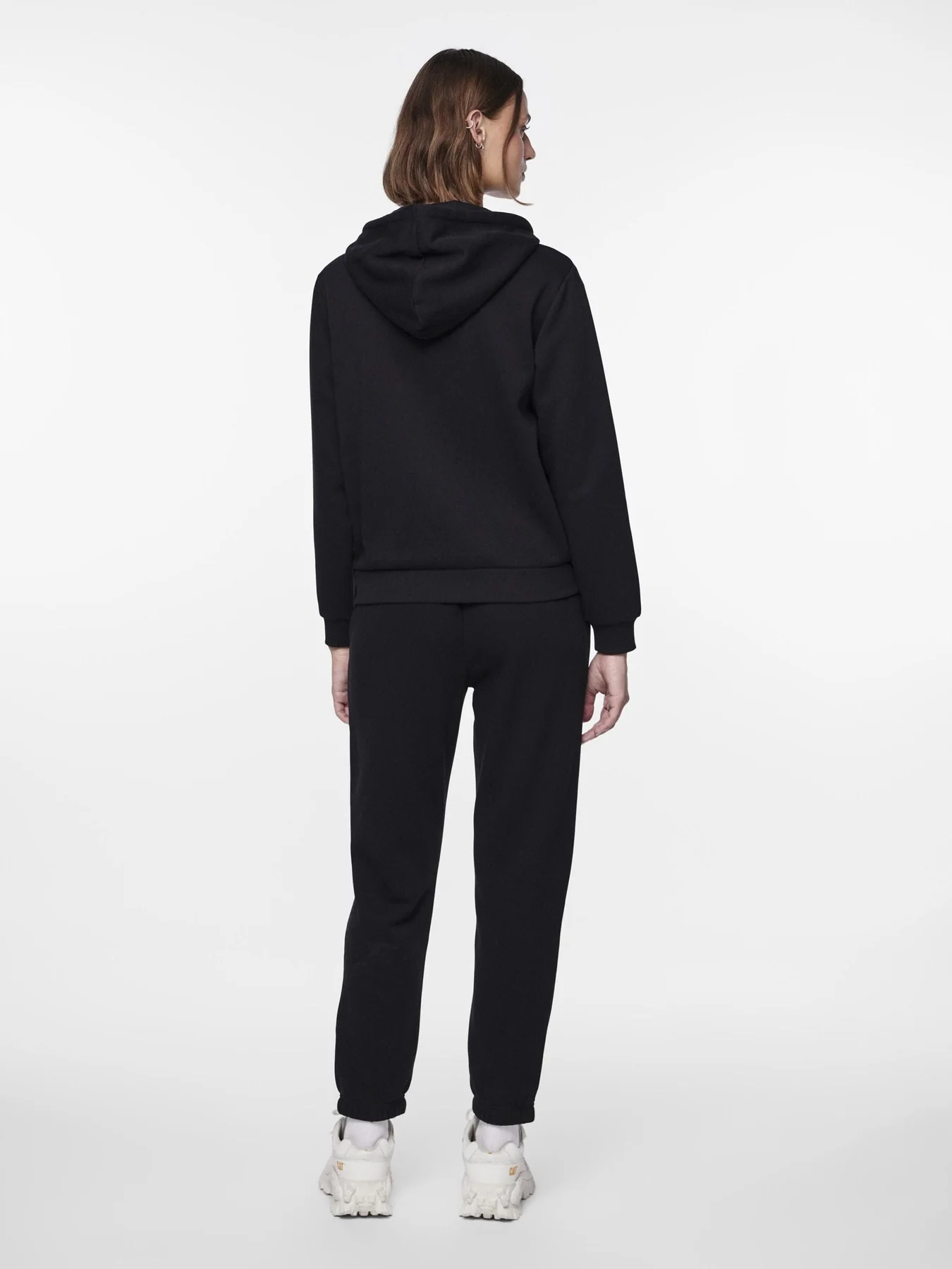 Pieces Pcchilli Ls Zip Hoodie 4265110 black