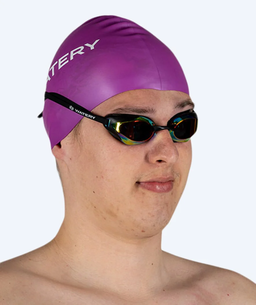 Watery badehætte (fra 10 år) - Signature - Violet