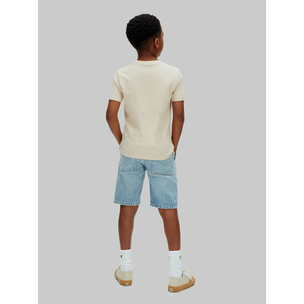 Køb Calvin Klein Dante Wash Skater Denim Shorts Dante Wash