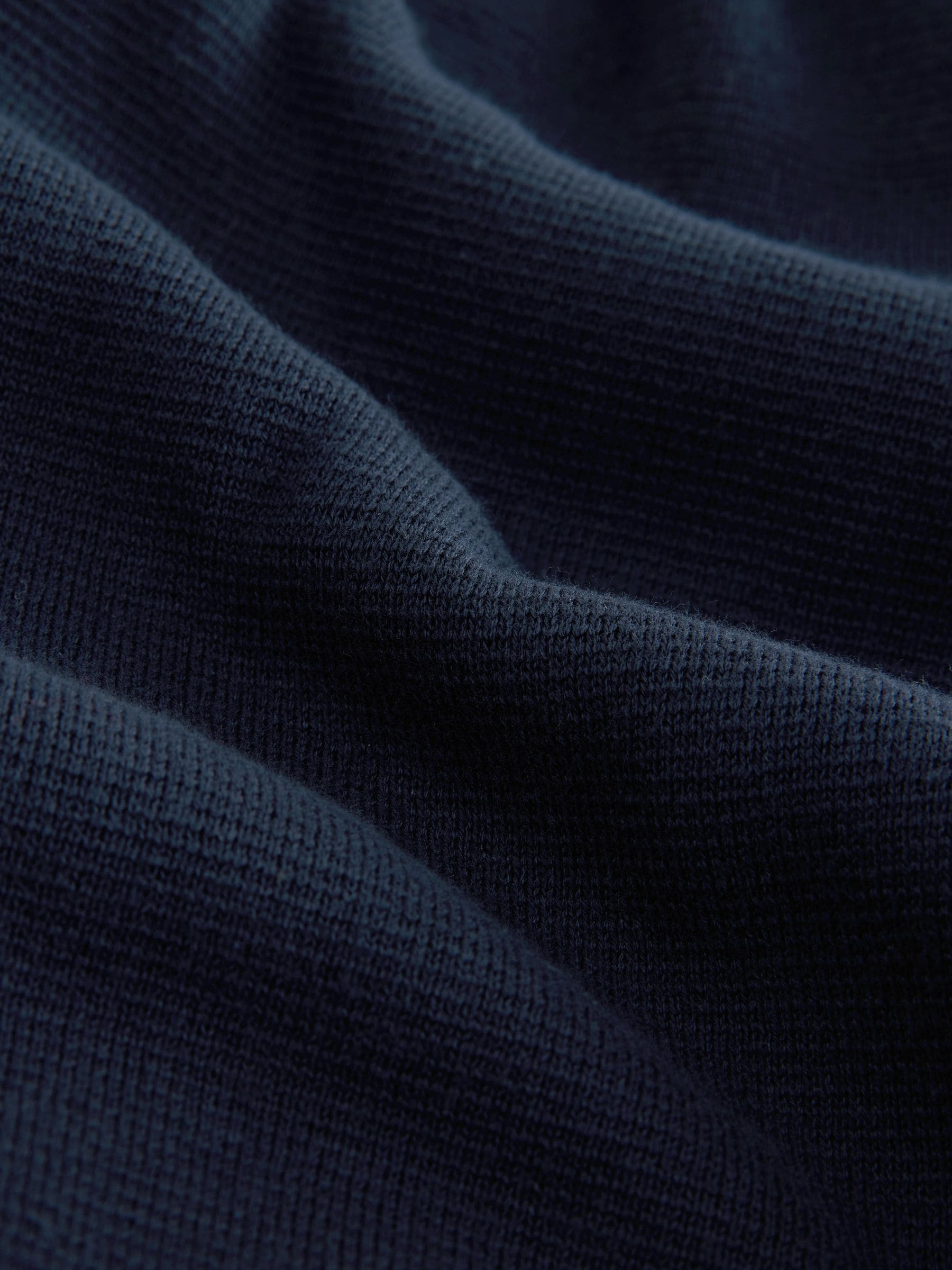 Marineblauw/beigebruin - Regular Fit Premium Kwart Rits Truien 2 Pakket