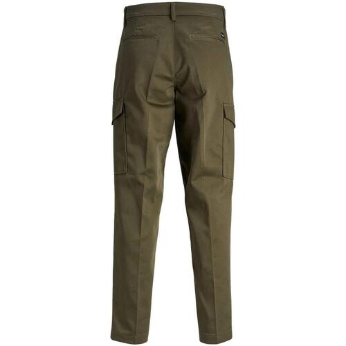 Jack & Jones - JPSTBILL JJCLEAN TAPERED CARGO Verde