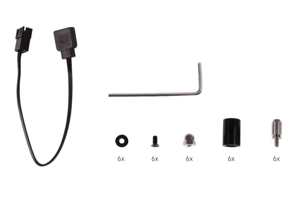 Alphacool Core Distro Plate, Reservoir, Akryl, Transparent, 3-Pin JST   3-Pin 5V, 1/4