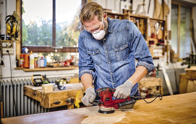 Einhell TE-RS 40 E - Excentrische Schuurmachine - 125mm - Elektronische Toerenregelaar