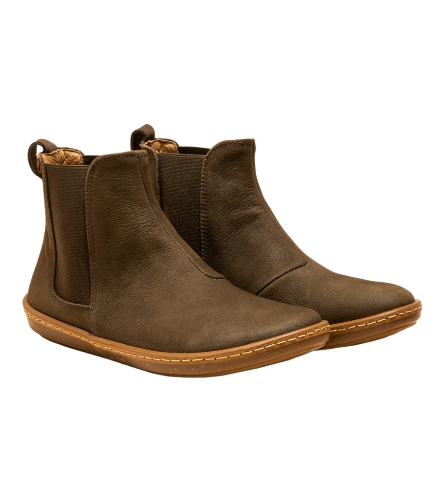 Botas de couro verde-agradável The Naturalist N5310