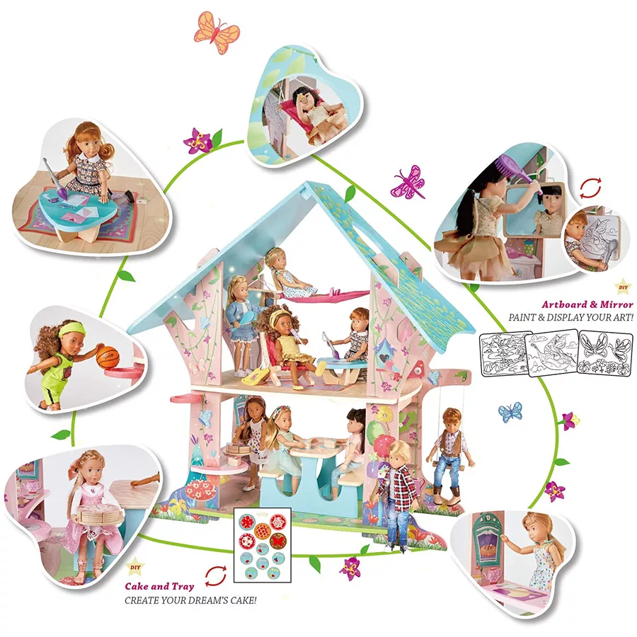 Käthe Kruse Kruselings - Magical Forest Clubhouse