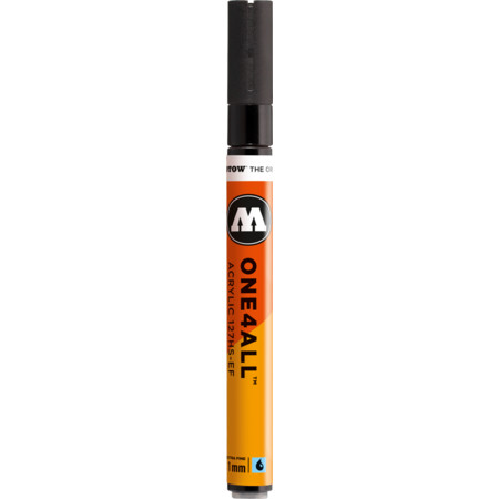 Molotow One4All 127HS-EF 1 mm by MolotowAcrylmarker - signalschwarz - 1 mm