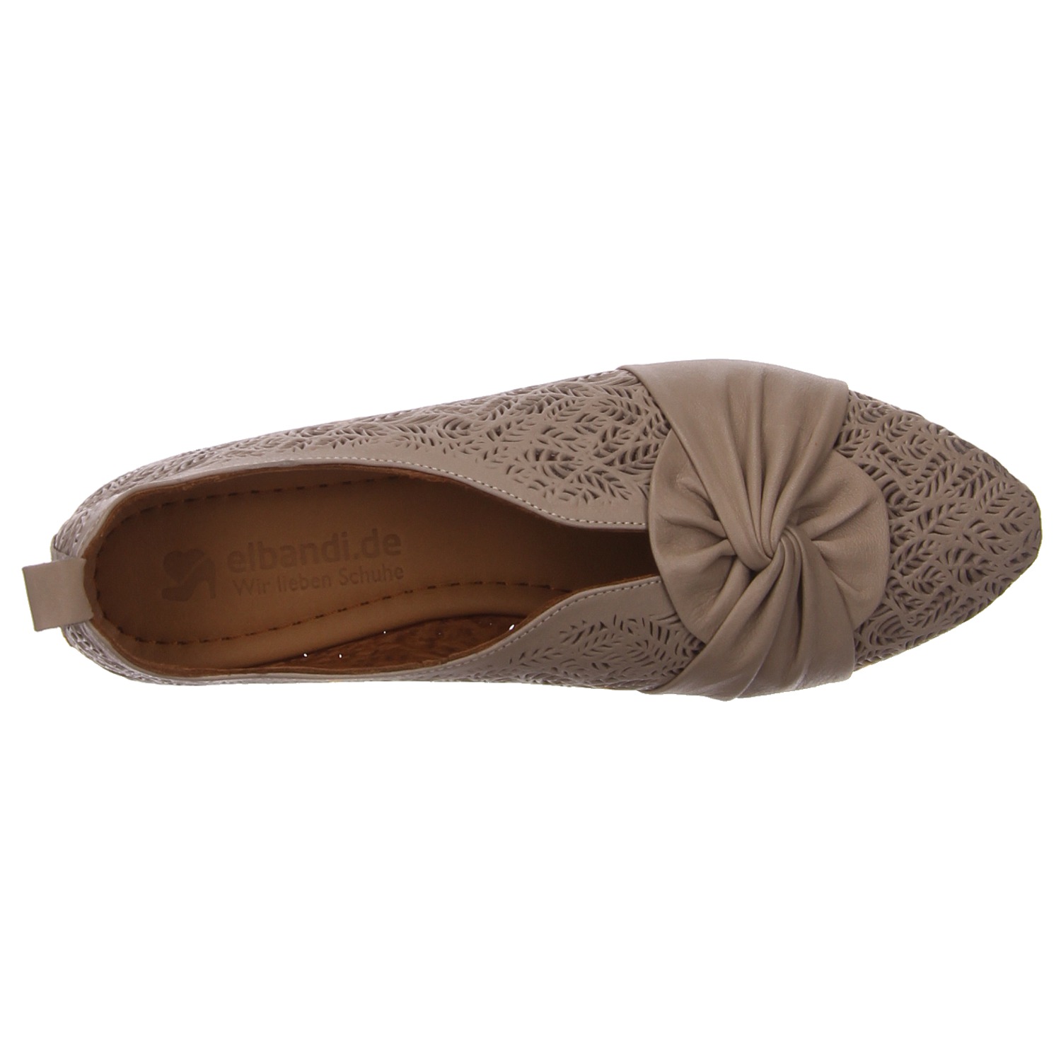 elbandi Slipper taupe grau