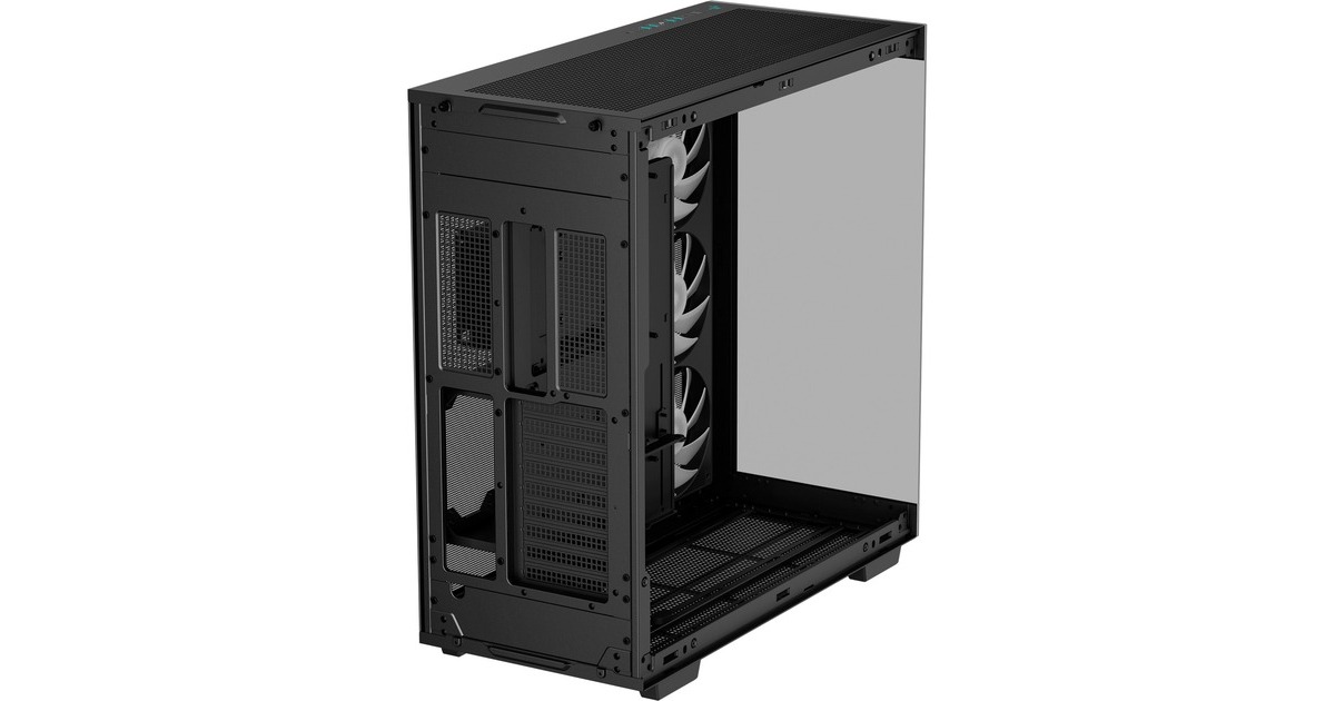 DeepCoolCH780 midi tower behuizing  (Zwart | 4x USB-A | 1x USB-C | RGB | Window)