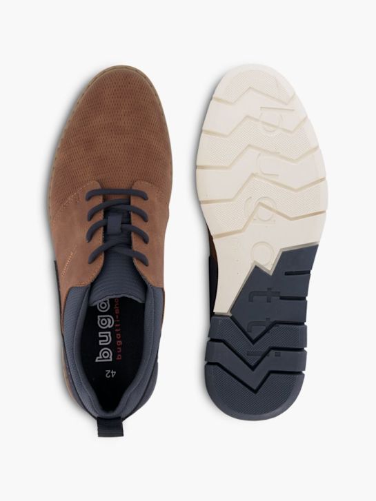 bugatti Halbschuh Cognac