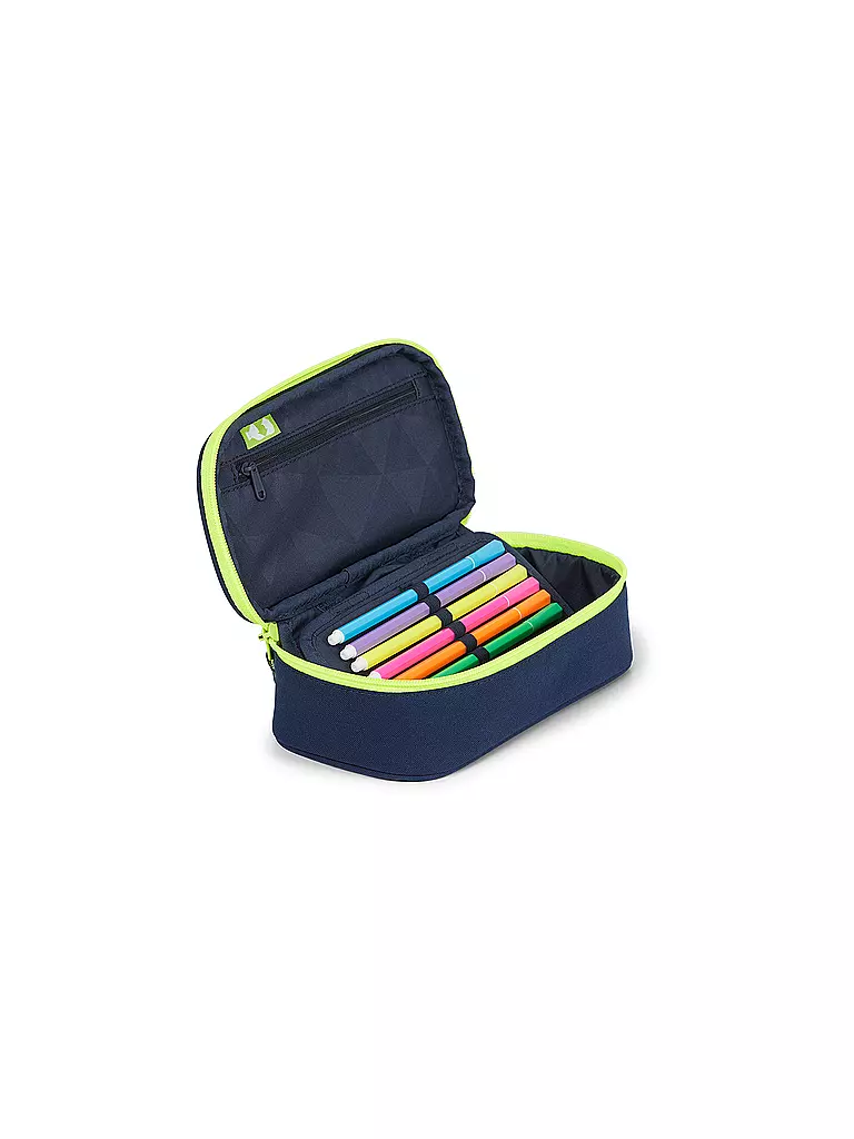 SATCH Schlamperbox Toxic Yellow dunkelblau