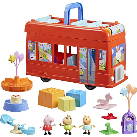 Peppa pig 2-in-1 party bus