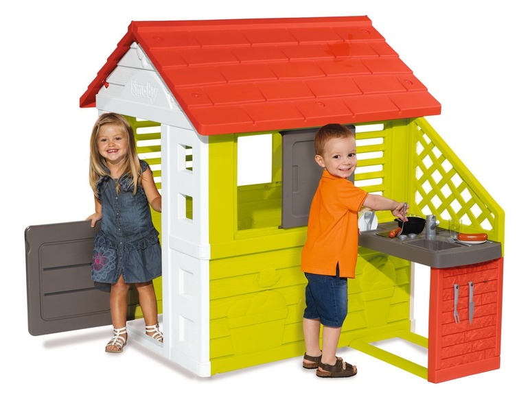 Speelhuis met buitenkeuken