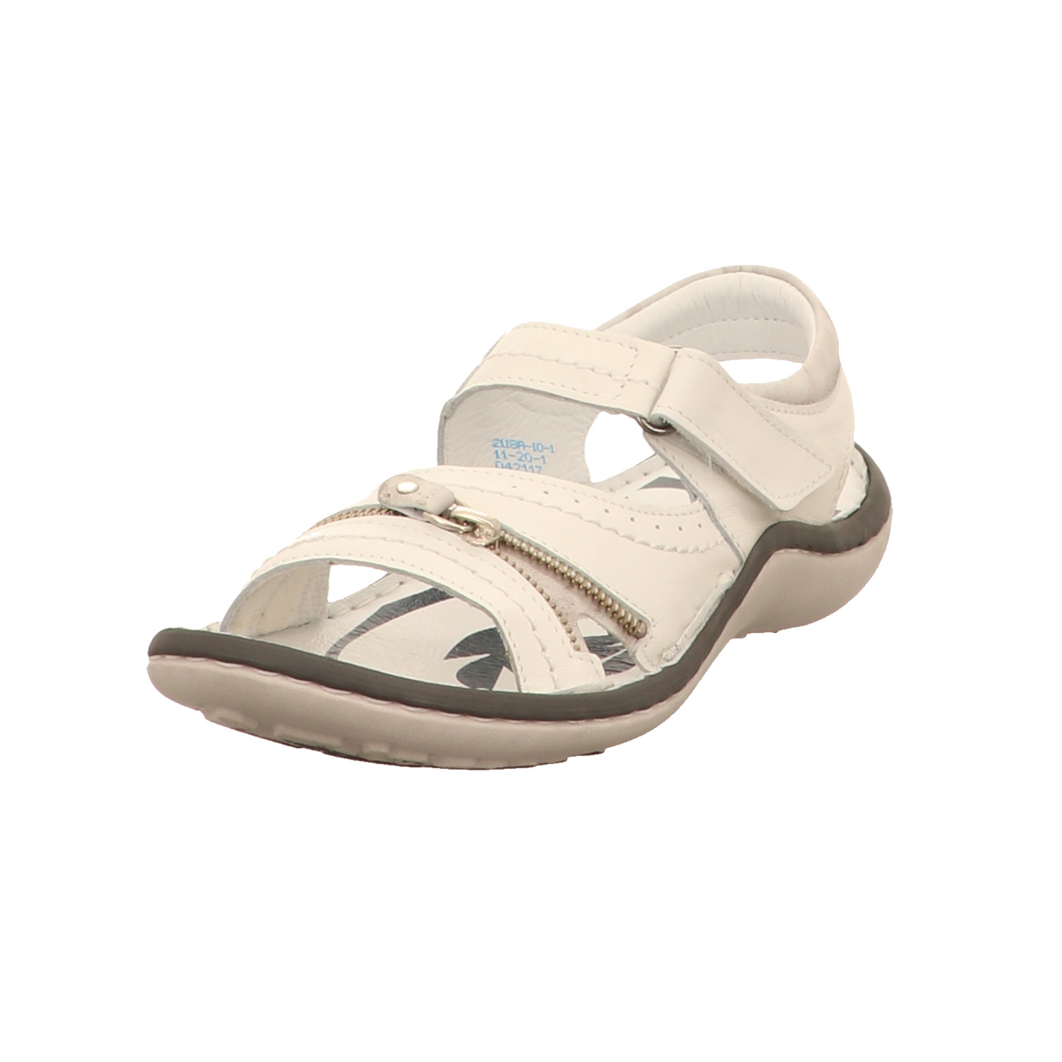 Krisbut Sandalette weiss/weiss kombi