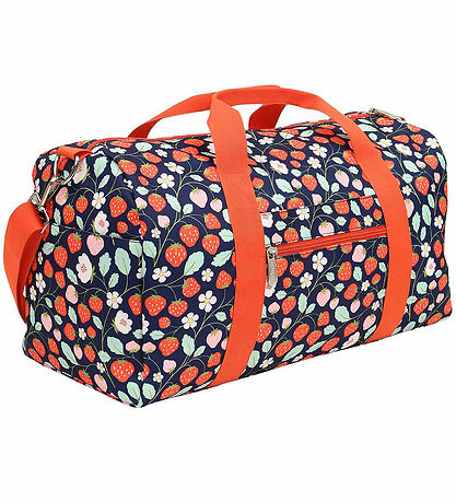 A Little Lovely Company Wochenendtasche - 26 L - Erdbeeren