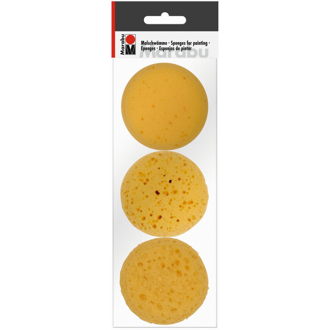 Marabu - Malschwämme - 3er Pack