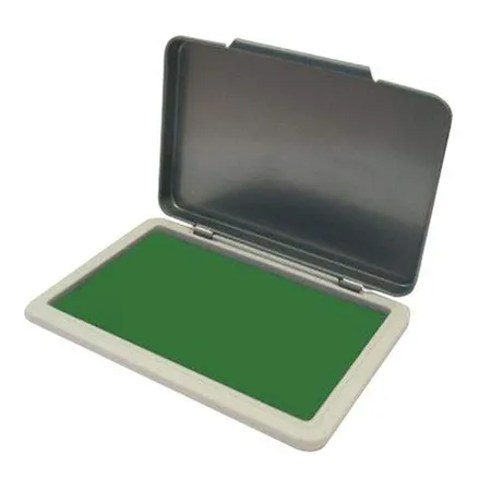 Kores Stempelkissen Metallica, grün, (B)110 x (T)70 mm