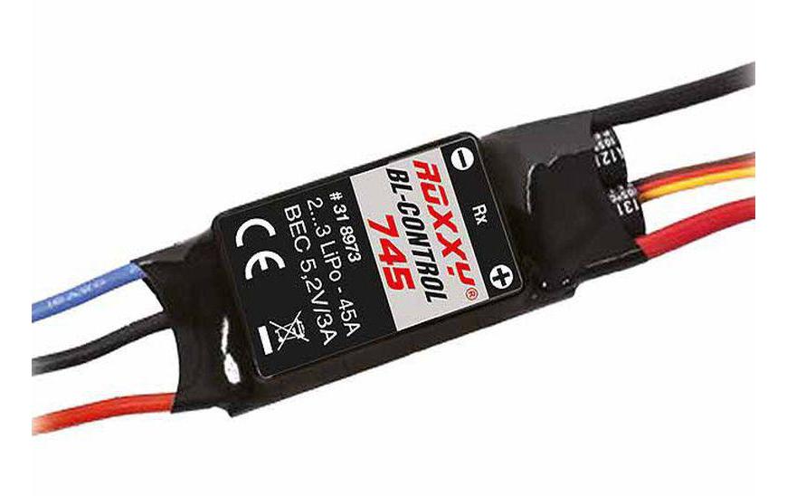 Regler ROXXY BL-Control 745 BECRegler für Flugzeuge/Helikopter