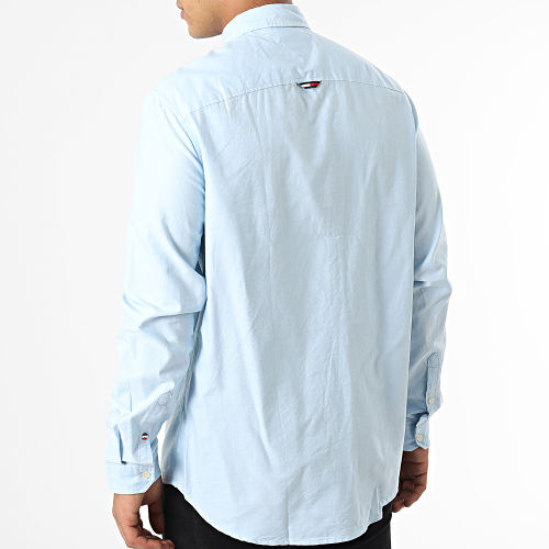 Chemise Manches Longues Serif Linear Oxford 5143 Bleu Clair
