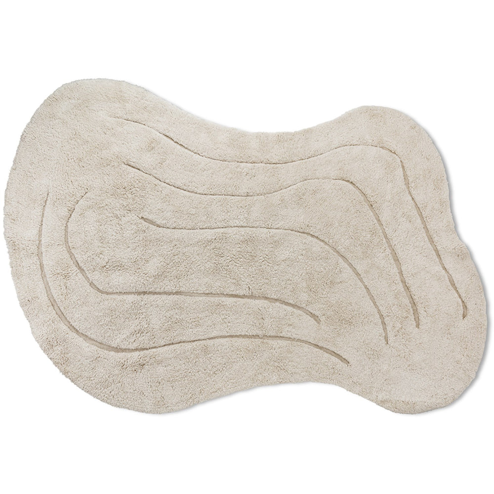 Køb KAS Kopenhagen Natural Waves Rug 120X180