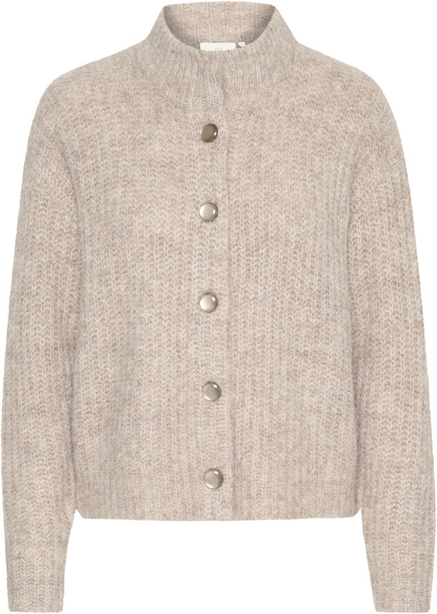 Kaffe KAane Knit Cardigan Major brown melange