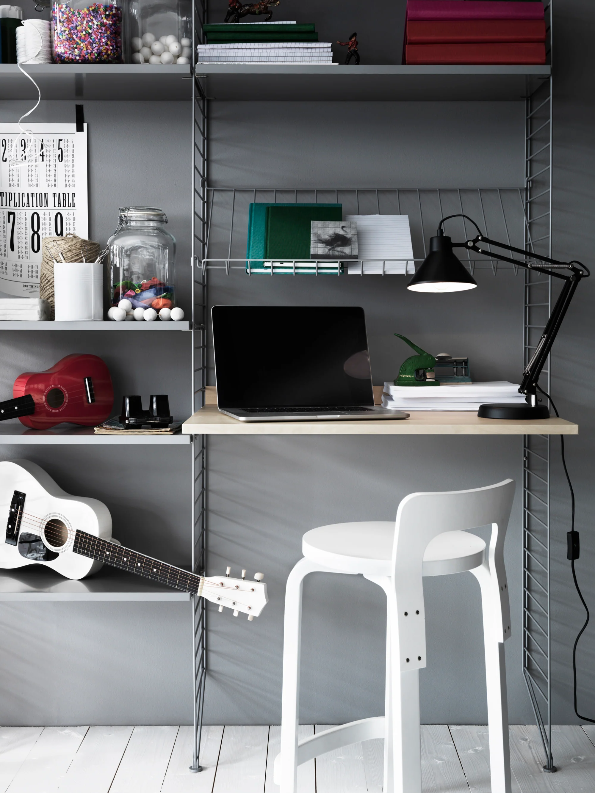 Bureau String System, B 78 x D 58 cm