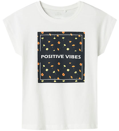 Name It T-Shirt - NkfVigga - Bright White