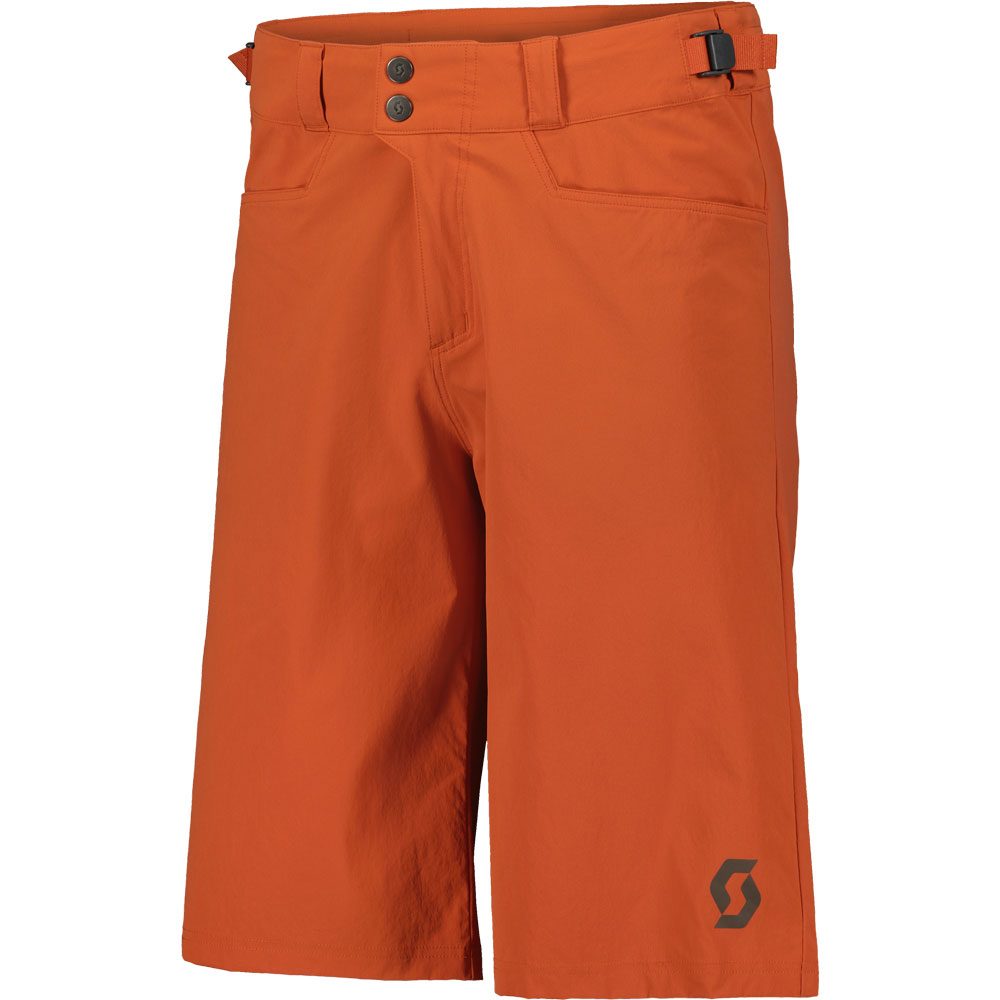 Scott Trail Flow mit Hosenpolster Shorts Herren braze orange