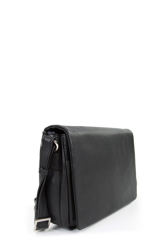 Maestro NOS Handtasche mit Überschlag .100N black*