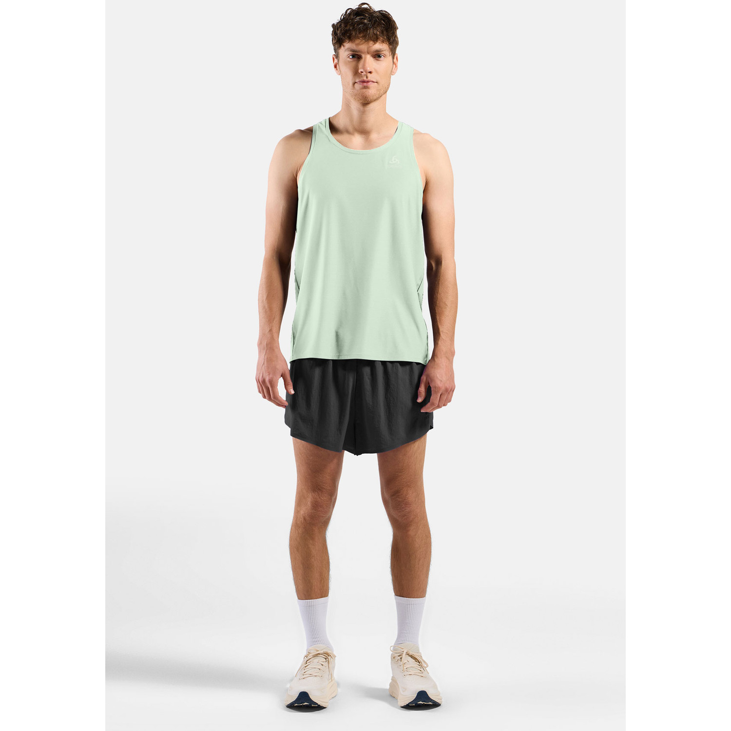 Odlo ZeroWeight Crew Neck Chilltec Singlet Heren