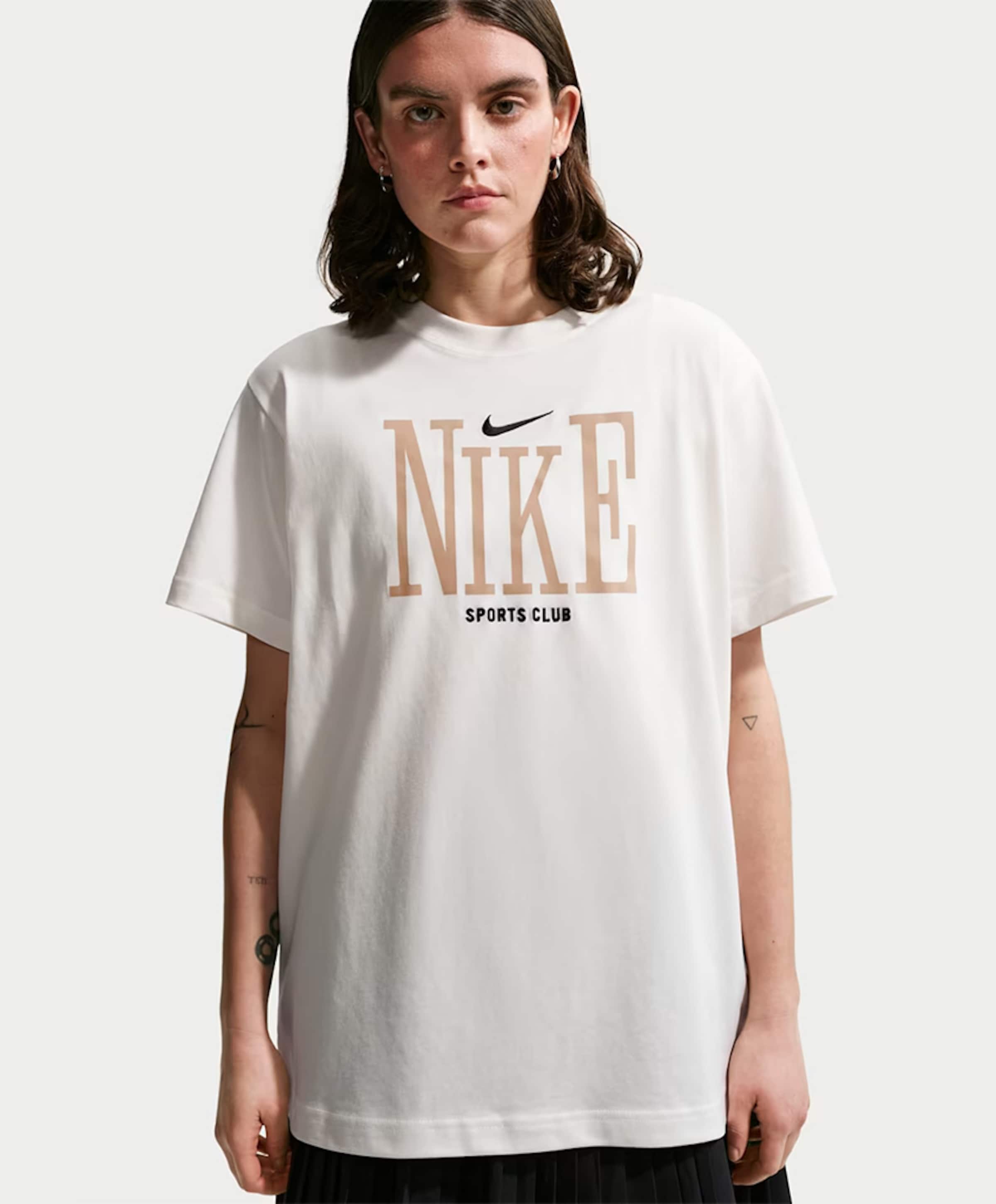 Nike Dames t-shirt wit