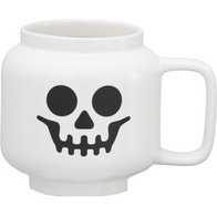 Tasse à café SKELETON, 255 ml, dans un carton, blanc