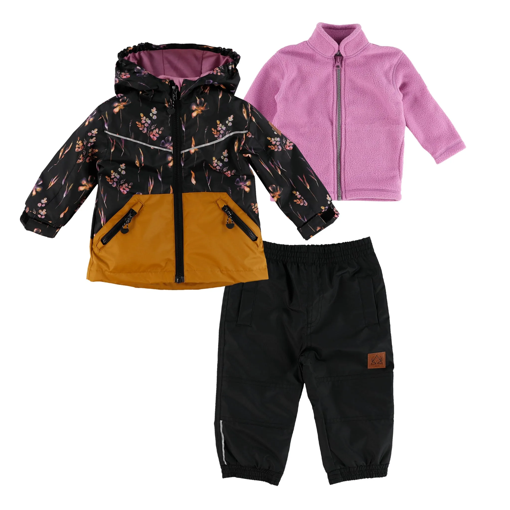 Deer Mountain Ensemble Extérieur 3-en-1 Anemones 12-24mois