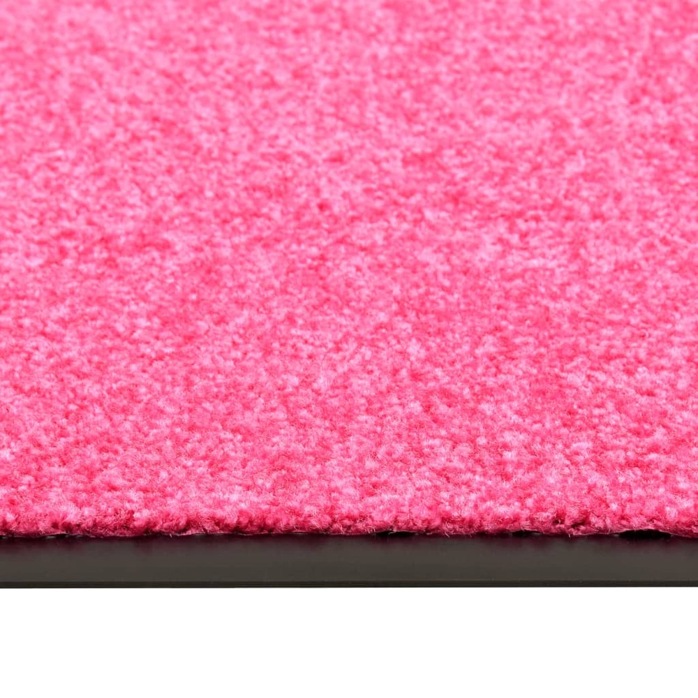 Paillasson lavable rose 60x180 cm