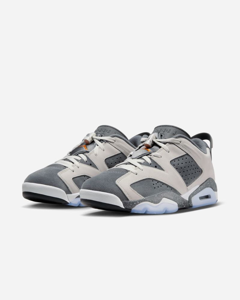 Chaussures Nike Air Jordan 6 Retro Low PSG Gris & Beige pour homme