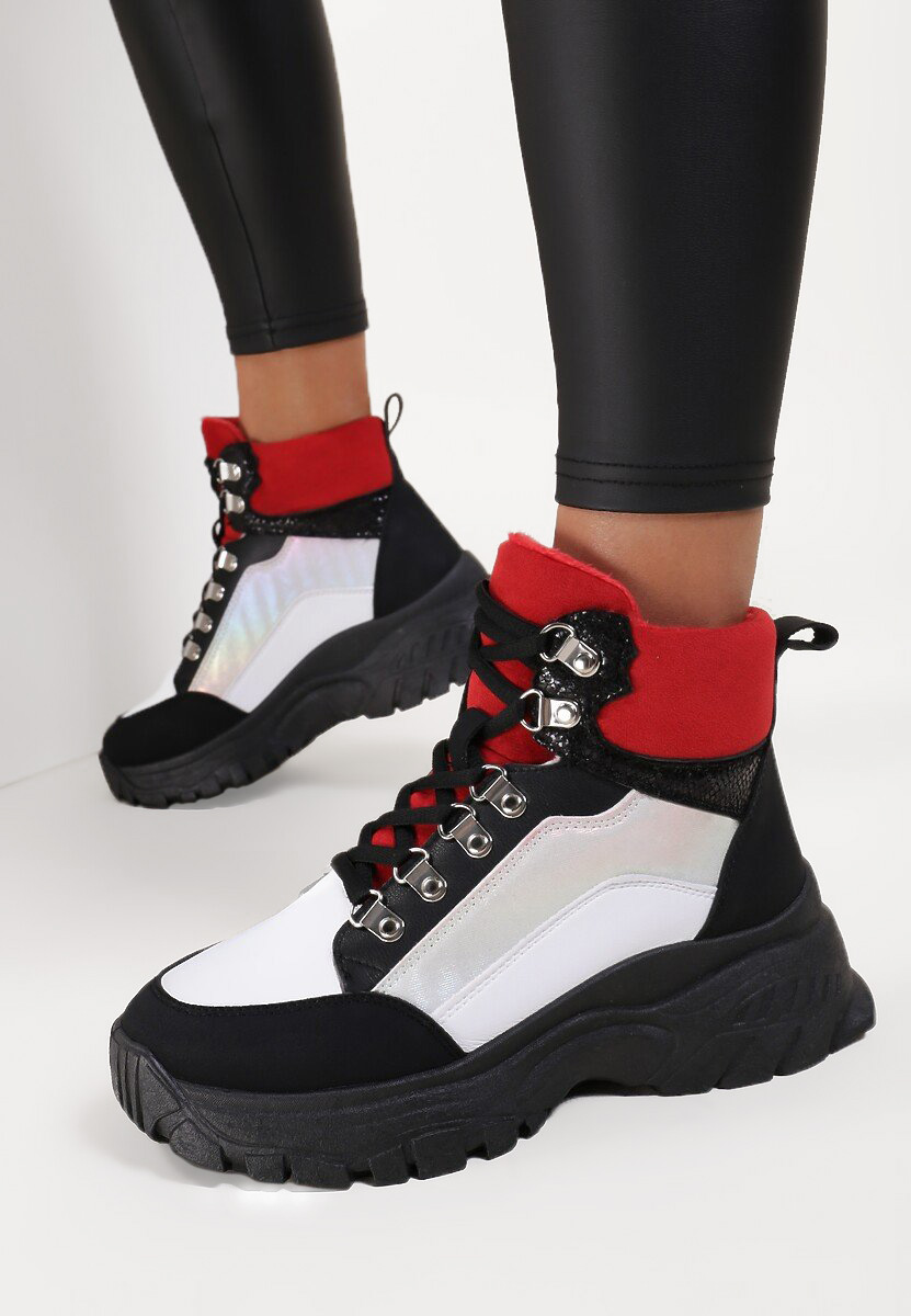 Baskets montantes multicolores Livy