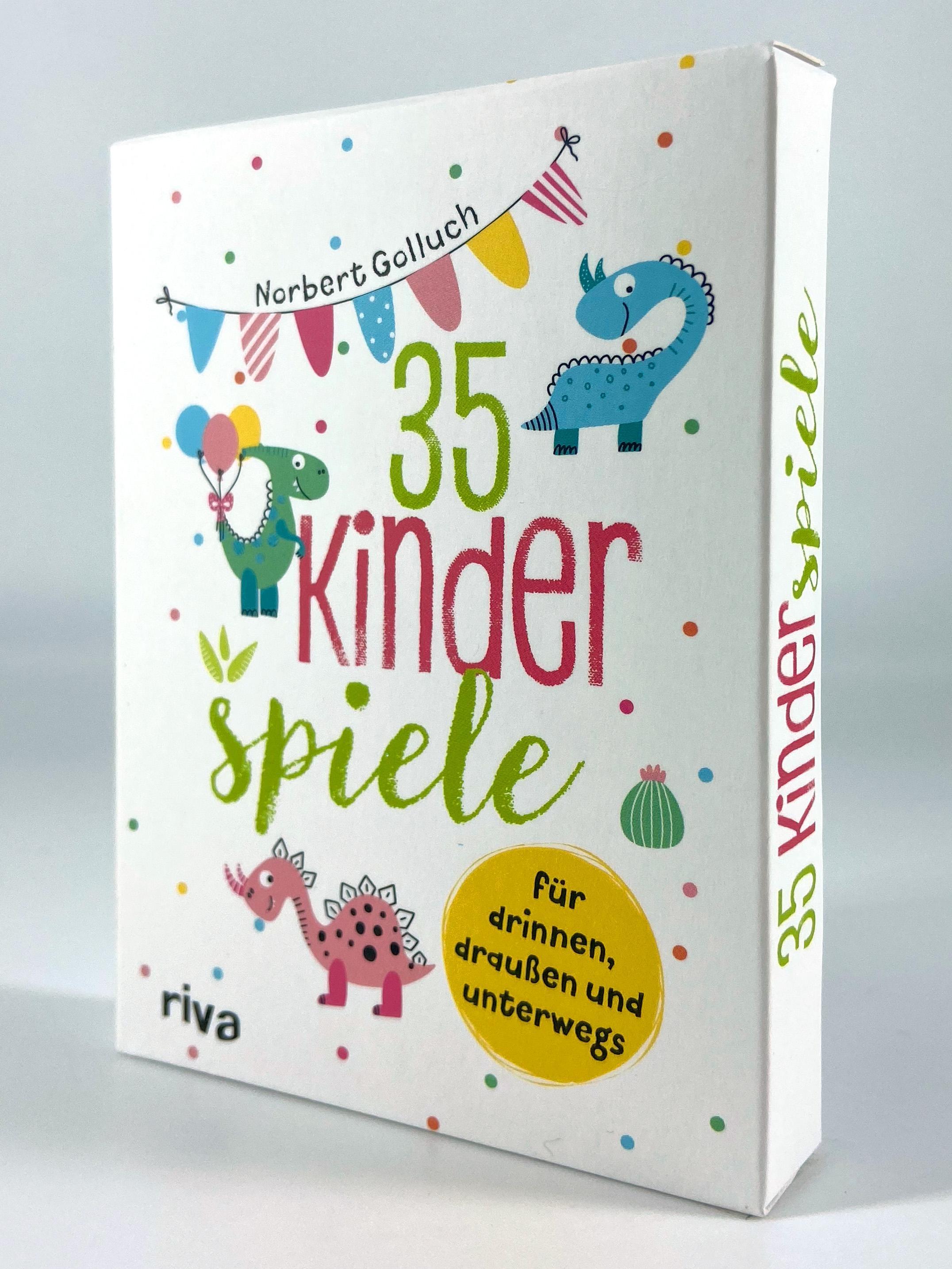 35 Kinderspiele für drinnen, draußen und unterwegs (Kinderspiel)