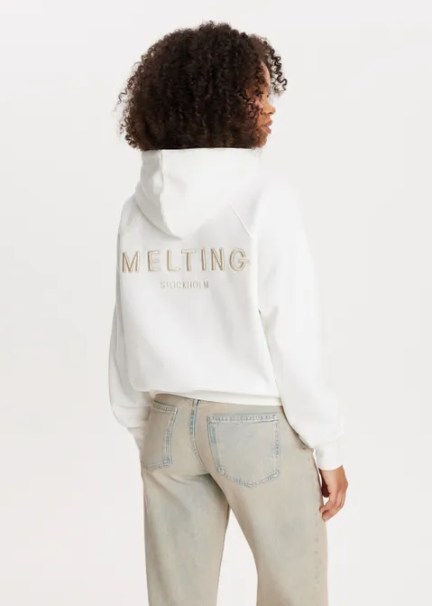 Oversized hoodie off-white (WIT.O)