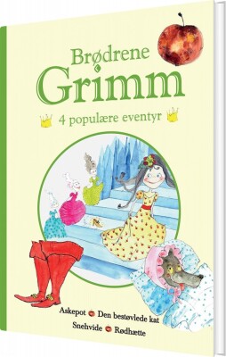 Brødrene Grimm - 4 Populære Eventyr I - Brødrene Grimm - Bog