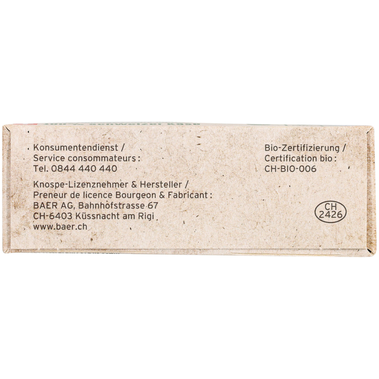 Baer Bio Fromella Alpenkräuter