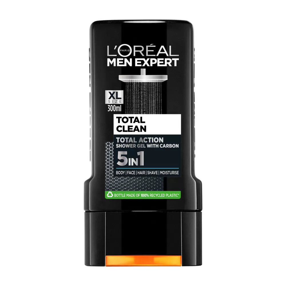 L'Oréal Men Expert Total Clean Shower Gel - 300 ml.