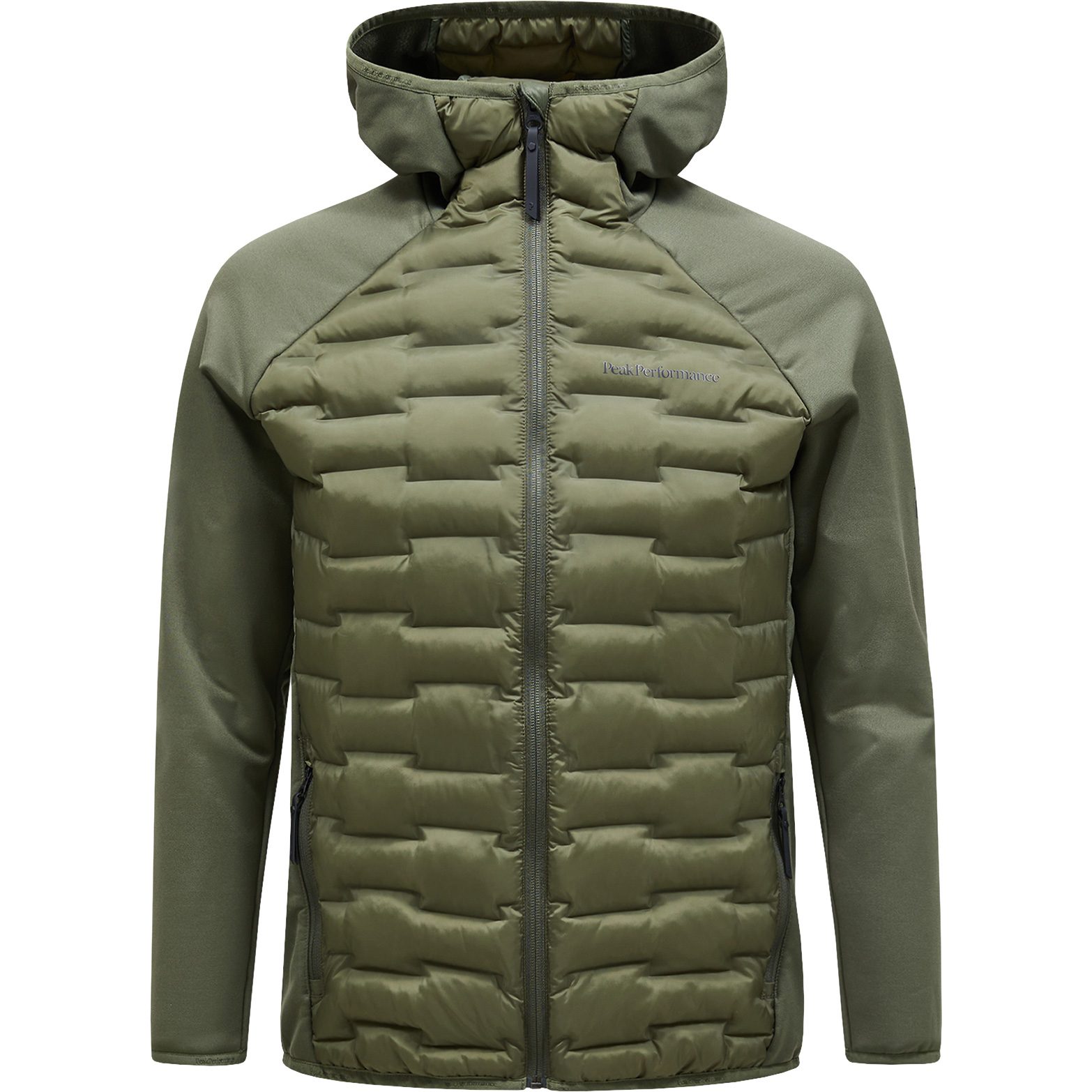 Peak Performance Argon Hybrid Hood Jacke Herren pine needle