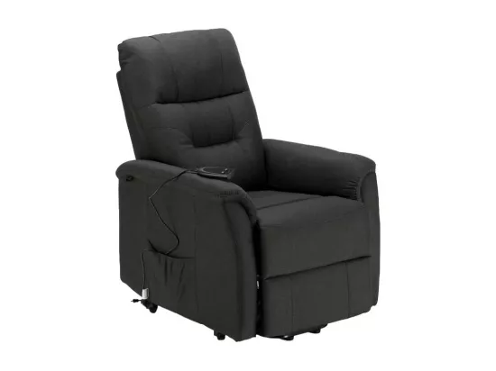 Fauteuil releveur électrique en tissu pour séniors SOLACE